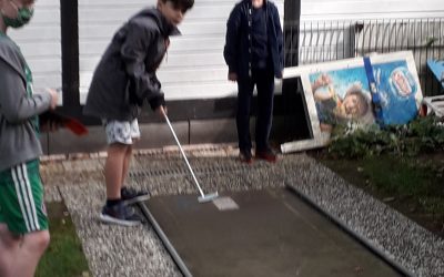 Minigolf Turnier im Frühjahr